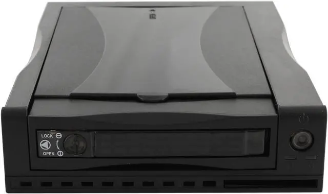 Alt view image 7 of 9 - SNT SNT-125B Black 3.5" SATA Hard drive to 5.25" Bay SATA Mobile Rack Removable Hard drive kit