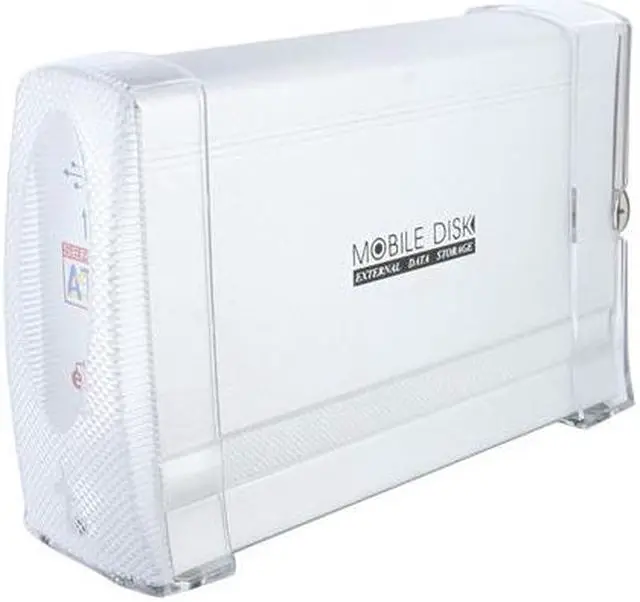 Main image of SNT SNT-2318SUES Aluminum body & Plastic tray 3.5" Silver SATA to USB2.0 & eSATA Aluminum External Enclosure w/ Int. 80mm fan