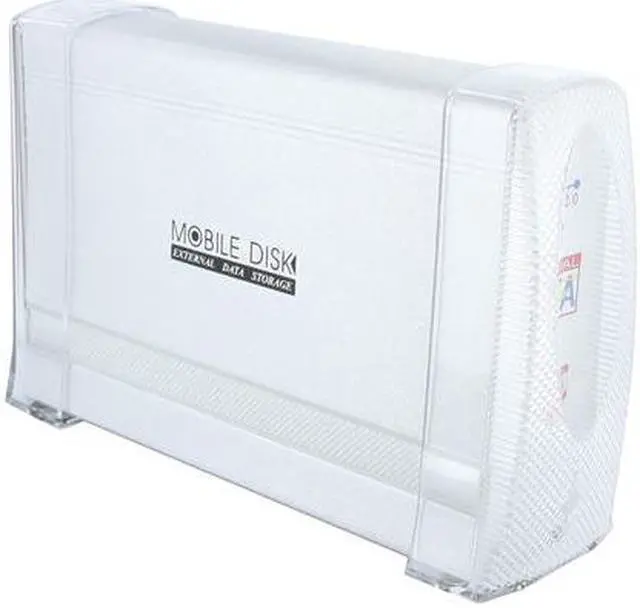 Alt view image 7 of 9 - SNT SNT-2318SUES Aluminum body & Plastic tray 3.5" Silver SATA to USB2.0 & eSATA Aluminum External Enclosure w/ Int. 80mm fan