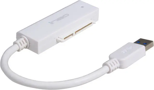 Alt view image 2 of 9 - Ineo I-NA218U PLUS-BL USB 3.0 to SATA III Hard Drive Adapter Cable with Protection Case for 2.5-Inch SSD/HDD [Supports 3TB+]