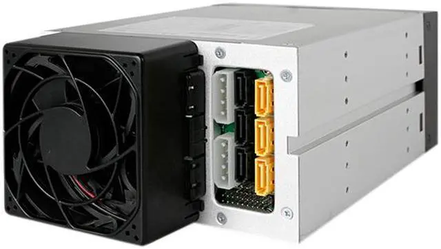 Alt view image 9 of 11 - ICY DOCK MB453IPF-B 3 Bay EZ-Tray 2.5/3.5" SAS/SATA HDD/SSD Advance Monitoring Backplane Cage in 2x 5.25" Bay