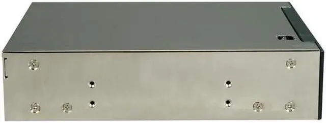Alt view image 3 of 6 - ICY DOCK MB671SK-BB Tray-less 3.5" SATA I, II & III Internal Hard Drive Mobile Rack - Matt Black