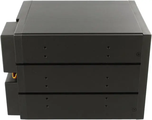 Alt view image 6 of 10 - SNT SNT-SAC3141TL 4x3.5" Hard drive in 3x5.25" Bay SAS/SATA Trayless Backplane Hot Swap RAID Cage