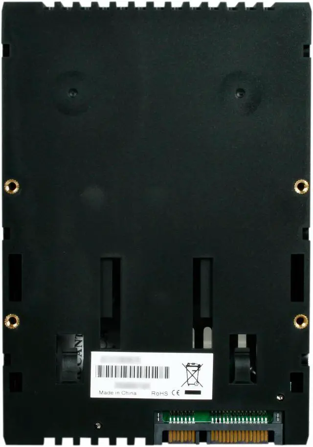 Alt view image 5 of 12 - Icy Dock MB882SP-1S-2B | 2.5" to 3.5" SAS / SATA HDD & SSD Converter / Mount / Kit / Adapter | EZConvert