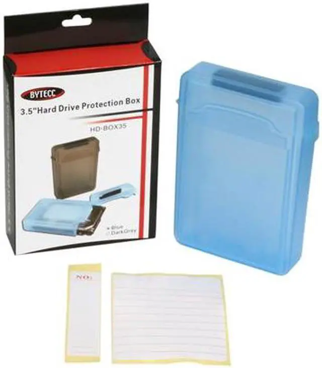 Alt view image 5 of 5 - BYTECC HD-BOX35B 3.5" Hard Drive Protection Box