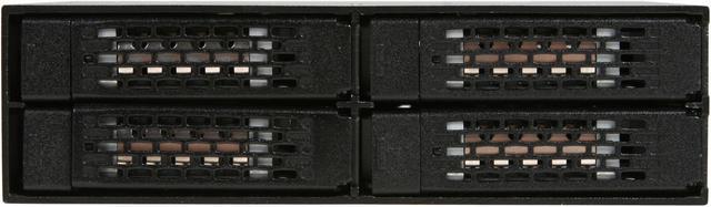 Alt view image 3 of 5 - Icy Dock MB994SP-4S | 4 x 2.5 Inch SATA 6Gbps/SAS HDD/SSD Mobile Rack / Cage in 1 x 5.25 Inch bay | ToughArmor