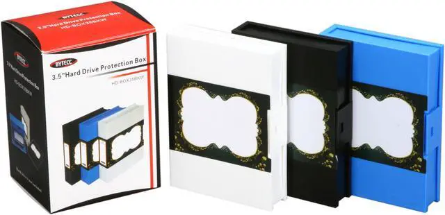 Alt view image 6 of 6 - BYTECC HD-BOX35BKW 3.5" Hard Drive x 3 Protection Boxes