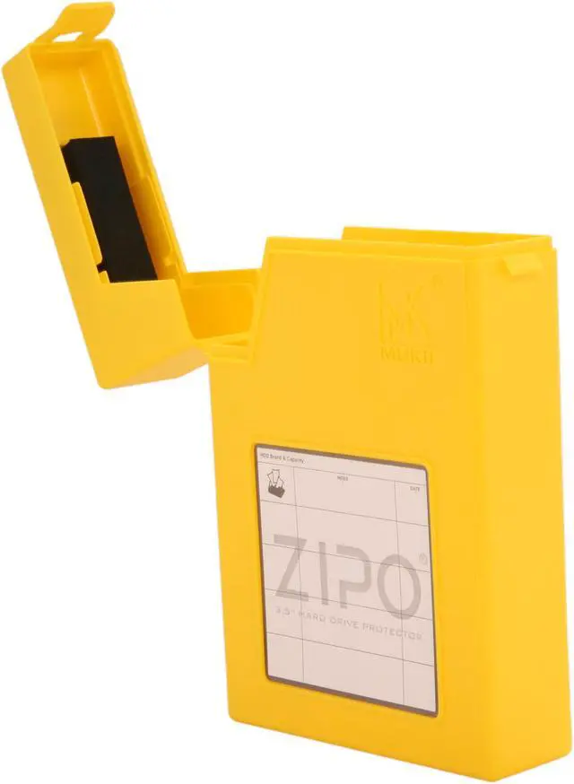 Alt view image 5 of 6 - Mukii ZIO-P010-YL 3.5" HDD Protector, Yellow Color
