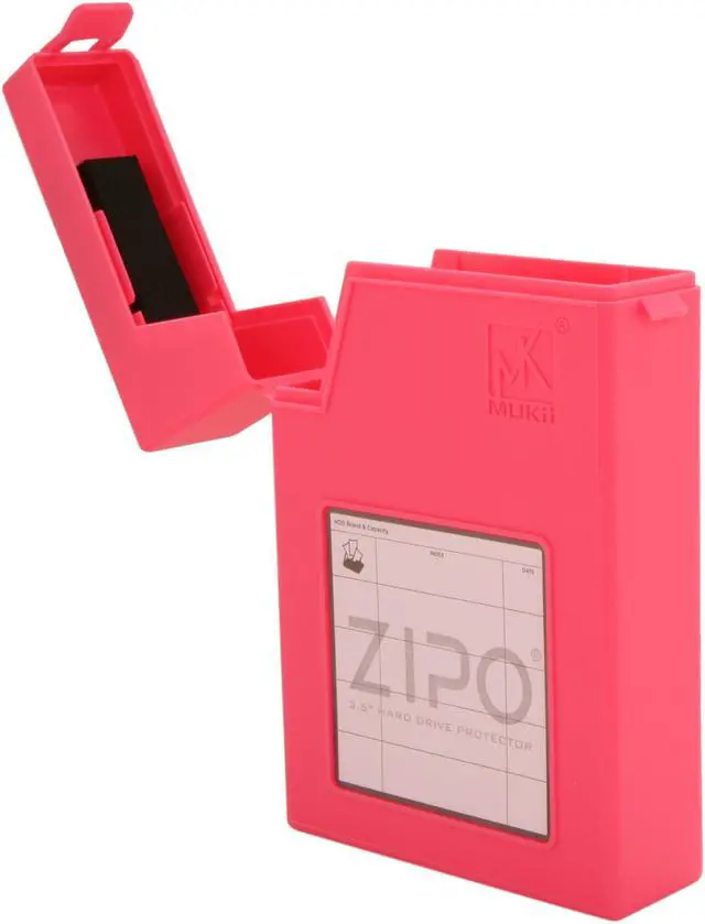 Alt view image 5 of 6 - Mukii ZIO-P010-PK 3.5" HDD Protector, Pink Color