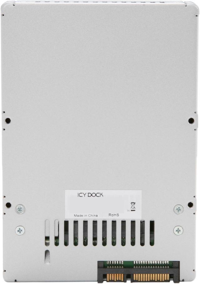 Alt view image 6 of 7 - Icy Dock MB982SP-1S | Enterprise 2.5" to 3.5" SATA SSD & HDD Converter / Mounting Kit - EZConvert PRO