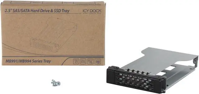 Alt view image 6 of 6 - ICY DOCK MB991TRAY-B 2.5" SATA / SAS Drive Tray for MB991IK, MB994SP Series
