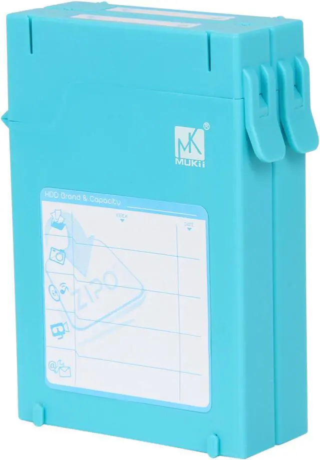 Main image of Mukii ZIO-P210-BL 2.5" HDD Protector Case (2pcs Pack) -Blue