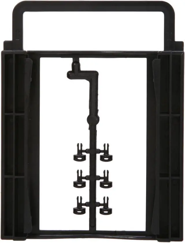 Alt view image 4 of 7 - BYTECC Bracket-252K 2.5" Dual HDD/SSD Screwless Bracket For 3.5" Drive Bay - Black