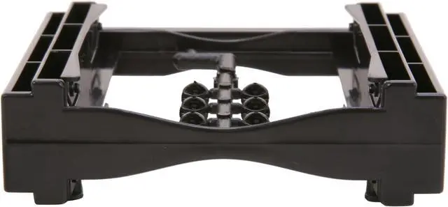 Alt view image 6 of 7 - BYTECC Bracket-252K 2.5" Dual HDD/SSD Screwless Bracket For 3.5" Drive Bay - Black