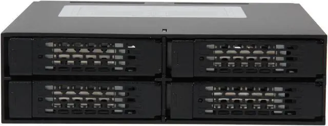 Alt view image 3 of 6 - ICY DOCK 4 x 2.5 SATA 6Gbps HDD / SSD Mobile Rack / Cage in 1 x 5.25 bay - ToughArmor MB994SP-4SB-1