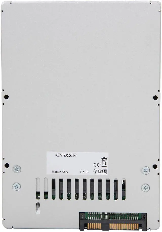 Alt view image 6 of 7 - ICY DOCK Full Metal 2.5" to 3.5" SAS/HDD/SSD Converter/Mounting Kit for Internal Drive Bay - EZ Convert Pro Enterprise MB982IP-1S-1