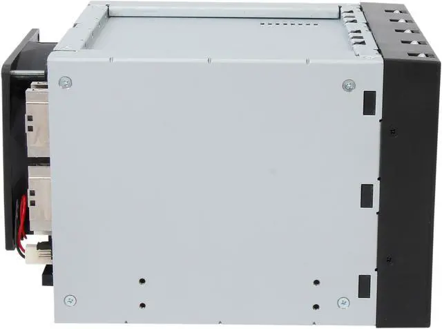 Alt view image 5 of 7 - Icy Dock MB155SP-B | 5x3.5" in 3x5.25" Hot Swap SATA HDD Cage | FatCage