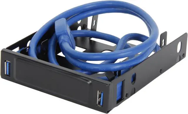 Main image of BYTECC U3-225 USB 3.0 Front Hub Bracket for Dual 2.5" HDD/SSD to 3.5" Tray