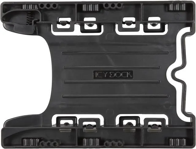 Alt view image 2 of 6 - Icy Dock MB290SP-B | Tool-less Dual 2.5" to 3.5" HDD Drive Bay SSD Mount / Kit / Bracket / Adapter | EZ-Fit Lite