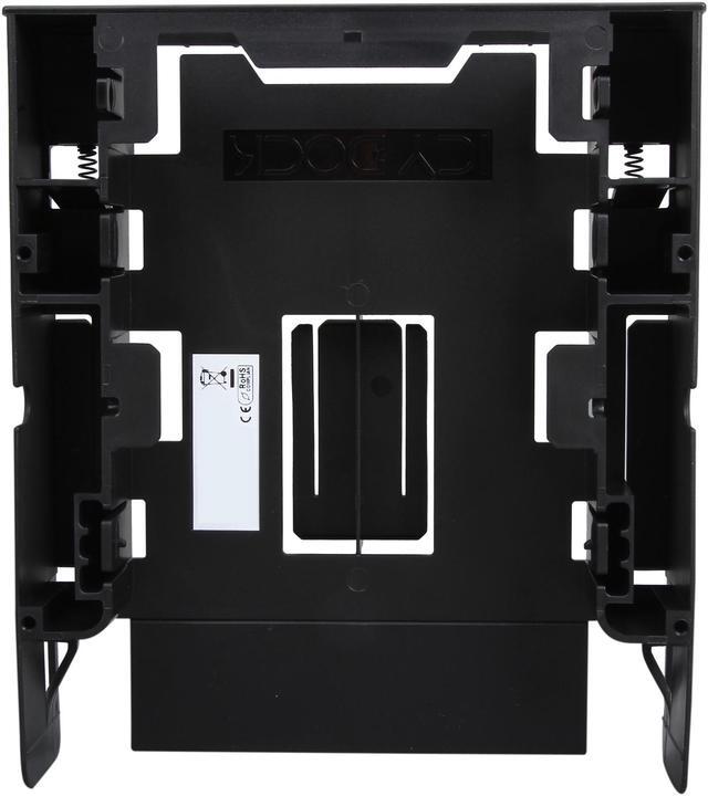 Alt view image 7 of 20 - ICY DOCK Dual 2.5 SSD 1 x 3.5 HDD Device Bay to 5.25 Drive Bay Converter / Mount / Kit / Adapter - FLEX-FIT Trio MB343SP