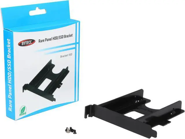 Alt view image 6 of 6 - BYTECC BRACKET-100 Rare Panel 2.5"HDD/SSD Bracket Fit into PCI or PCI-E Slot