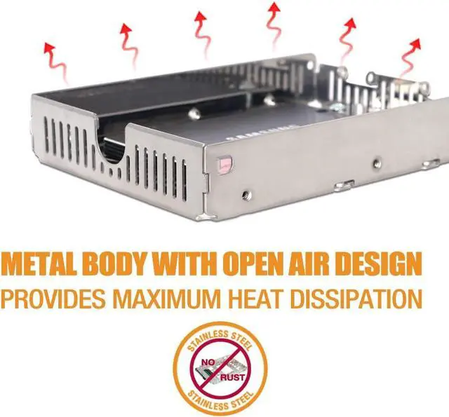 Alt view image 6 of 7 - ICY DOCK Open Air 2.5” to 3.5” SAS / SATA (22pin) HDD & SSD Converter / Mounting Kit for Internal 3.5" Drive Bay | EZConvert Air Lite MB482SP-3B