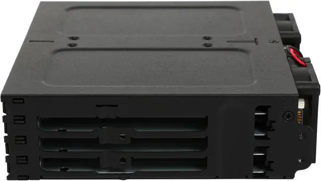 Alt view image 7 of 7 - ICY DOCK Full Metal 8 Bay 2.5" SATA HDD & SSD HotSwap Backplane Cage for 5.25 Drive Bay - ToughArmor MB998SP-B