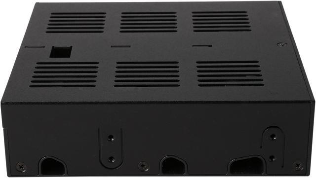 Alt view image 6 of 8 - ICY DOCK 2 x 2.5" SATA/SAS HDD/SSD to 5.25" Hot Swap Mobile Rack Cage w/ 3.5" Drive/Device Bay- ExpressCage MB322SP-B