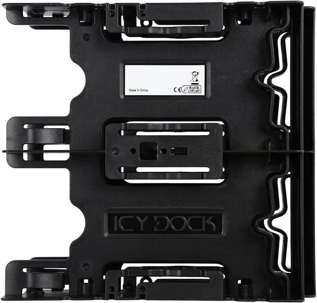 Alt view image 7 of 7 - ICY DOCK 4 x 2.5" HDD / SSD Bracket Mount Kit Adapter for 5.25” Drive Bay - FLEX-FIT Quattro MB344SP