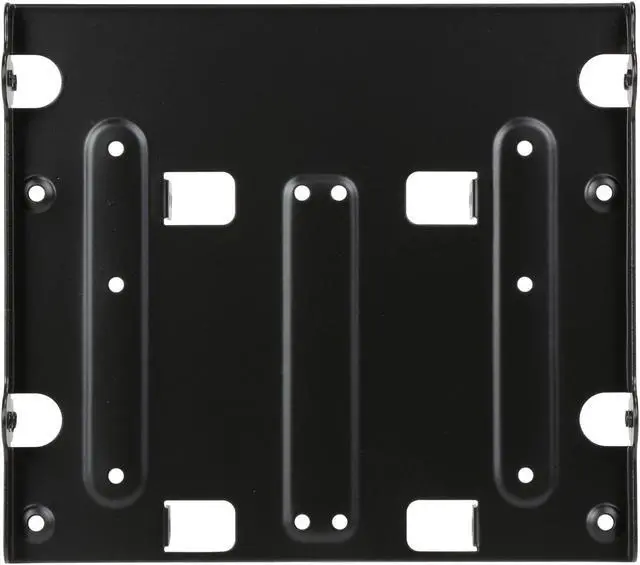 Alt view image 4 of 5 - BYTECC BRACKET-2535 Metal Mounting Kit for 5.25" Bay for 4 or 2 x 2.5" & a 3.5" HDD/SSD