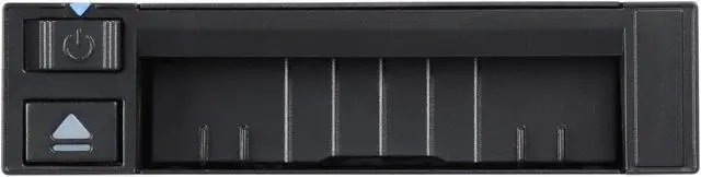 Alt view image 2 of 6 - ICY DOCK MB521SP-B flexiDOCK 2.5” SSD Dock Trayless Hot-Swap SATA Mobile Rack for Ext 3.5" Bay