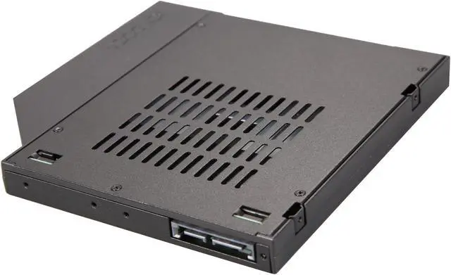 Alt view image 7 of 7 - ICY DOCK ToughArmor MB411SPO-1B (Fits 12.7mm height ODD Slot) 2.5" SSD / HDD Hot-Swap SATA Mobile Rack for 12.7mm Slim CD/DVD-ROM Optical Bay
