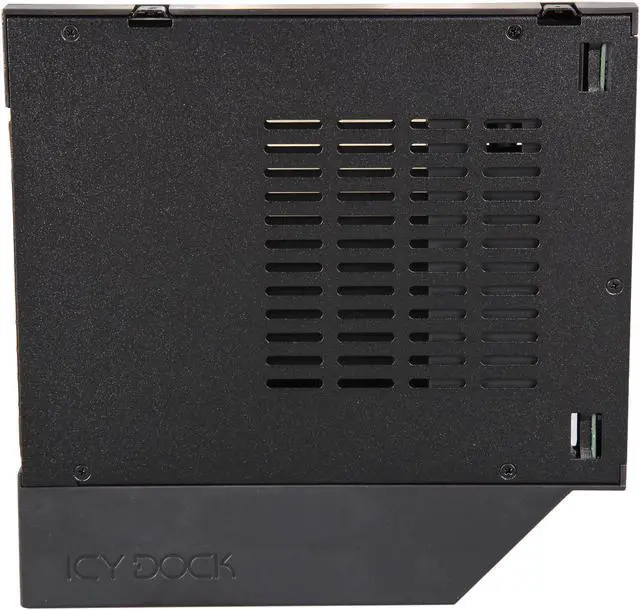 Alt view image 2 of 7 - ICY DOCK ToughArmor MB411SPO-2B (Fits 9.5mm height ODD Slot) 2.5" SSD / HDD Hot-Swap SATA Mobile Rack for 9.5mm Ultra Slim CD/DVD-ROM Optical Bay