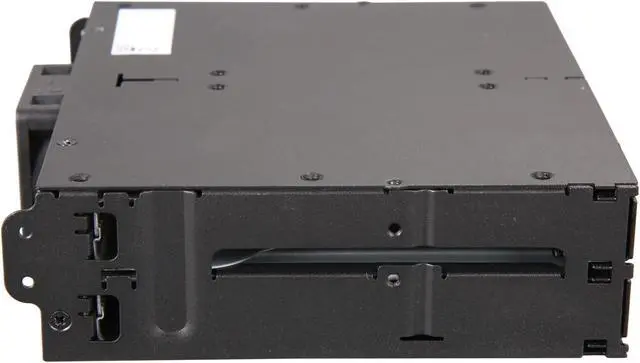 Alt view image 6 of 7 - ToughArmor MB607SP-B Rugged Full Metal 4 Bay 2.5" SATA HDD & SSD Backplane Cage for External 5.25" Bay