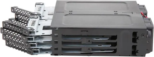 Alt view image 5 of 7 - ICY DOCK ToughArmor MB998IP-B Rugged Full Metal 8 Bay 2.5" SAS/SATA SSD&HDD (7mm) Backplane Cage for External 5.25" Bay