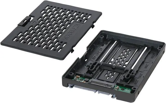 Alt view image 4 of 18 - ICY DOCK MB703M2P-B ZConvert MB703M2P-B M.2 SATA SSD to 2.5" SATA SSD Converter Adapter