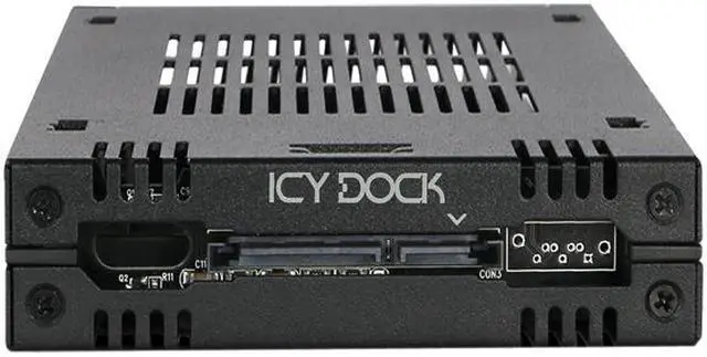 Alt view image 4 of 9 - Icy Dock MB741SP-B | 1x 2.5" SAS/SATA HDD/SSD Mobile Rack for External 3.5" bay | ExpressCage