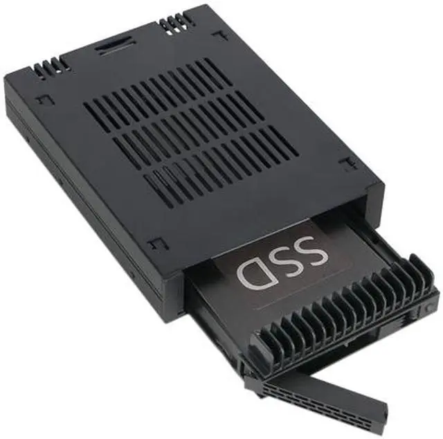 Alt view image 6 of 9 - Icy Dock MB741SP-B | 1x 2.5" SAS/SATA HDD/SSD Mobile Rack for External 3.5" bay | ExpressCage