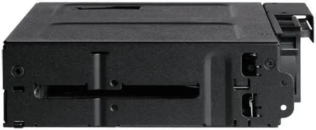 Alt view image 4 of 10 - ICY DOCK ToughArmor MB602SPO-B 2 x 2.5" SAS/SATA SSD/HDD & (Ultra) Slim ODD Backplane Cage for External 5.25" Bay