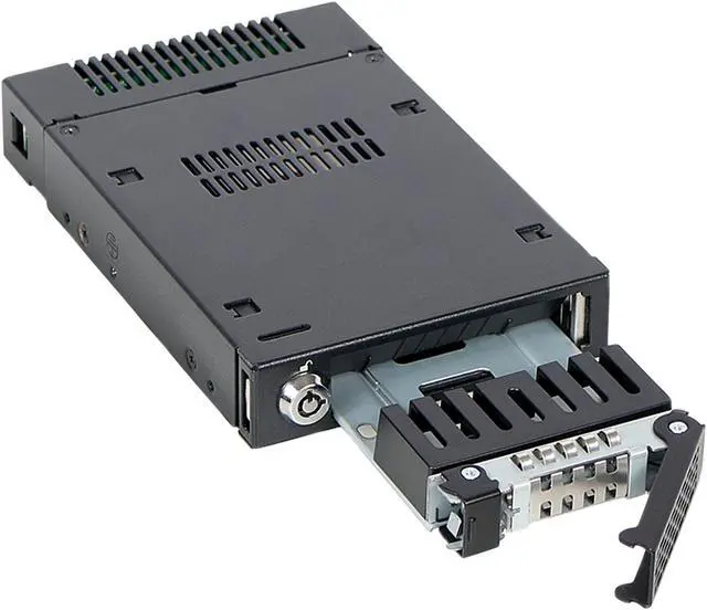 Alt view image 6 of 10 - ICY DOCK ToughArmor MB601VK-1B 2.5" U.2 NVMe SSD Mobile Rack for External 3.5" Drive Bay