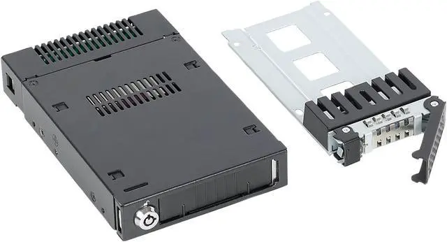 Alt view image 7 of 10 - ICY DOCK ToughArmor MB601VK-1B 2.5" U.2 NVMe SSD Mobile Rack for External 3.5" Drive Bay