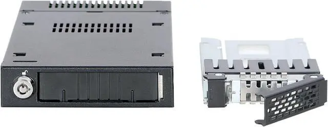 Alt view image 8 of 10 - ICY DOCK ToughArmor MB601VK-1B 2.5" U.2 NVMe SSD Mobile Rack for External 3.5" Drive Bay