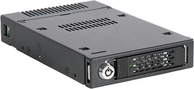 Main image of ICY DOCK ToughArmor MB601M2K-1B M.2 PCIe NVMe SSD Mobile Rack for External 3.5" Drive Bay