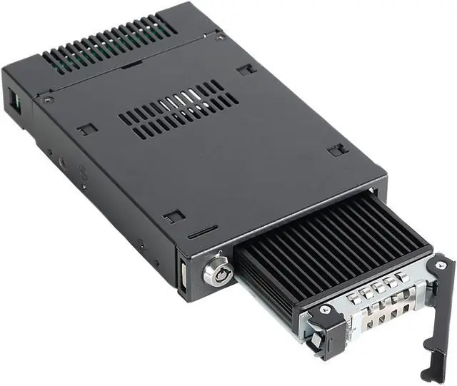 Alt view image 6 of 10 - ICY DOCK ToughArmor MB601M2K-1B M.2 PCIe NVMe SSD Mobile Rack for External 3.5" Drive Bay