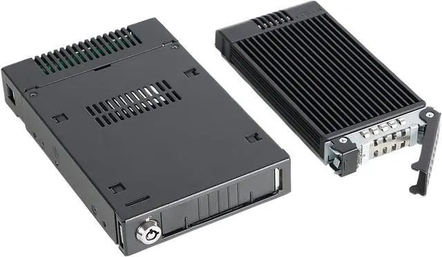 Alt view image 7 of 10 - ICY DOCK ToughArmor MB601M2K-1B M.2 PCIe NVMe SSD Mobile Rack for External 3.5" Drive Bay