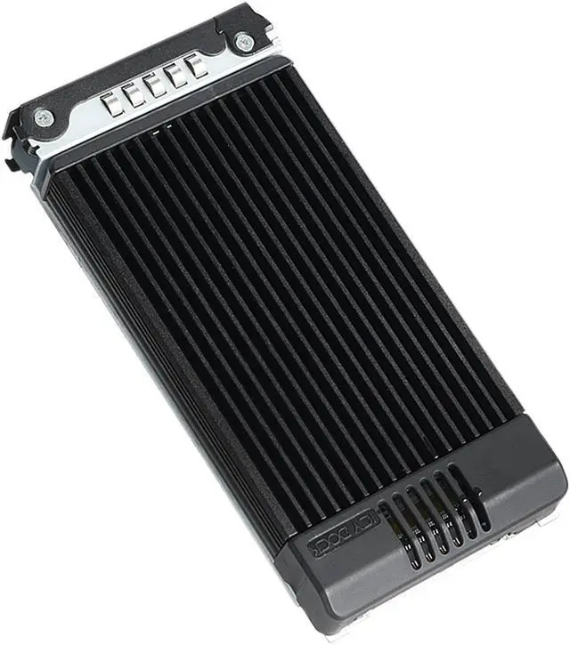 Alt view image 10 of 10 - ICY DOCK ToughArmor MB601M2K-1B M.2 PCIe NVMe SSD Mobile Rack for External 3.5" Drive Bay