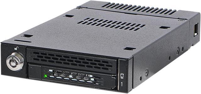 Alt view image 3 of 7 - ICY DOCK ToughArmor MB833M2K-B M.2 PCIe NVMe SSD Mobile Rack for External 3.5" Drive Bay