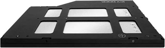 Alt view image 4 of 12 - Icy Dock MB852M2PO-B | 2 x M.2 NVMe SSD Mobile Rack Enclosure for Ultra Slim ODD Bay (9.5mm) | ToughArmor