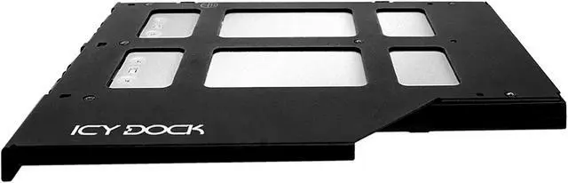 Alt view image 5 of 12 - Icy Dock MB852M2PO-B | 2 x M.2 NVMe SSD Mobile Rack Enclosure for Ultra Slim ODD Bay (9.5mm) | ToughArmor