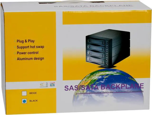 Alt view image 7 of 7 - Athena Power BP-SAC3141B HDD internal backplane